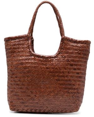 Dragon Diffusion Bolso Shopper Ns Diagonal Triple Jump - Marrón