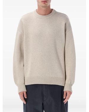 COLORFUL STANDARD Pullover Mit Rundem Ausschnitt - Natur