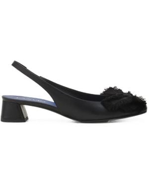 Lanvin Slingback-Pumps Mit Schleife - Schwarz
