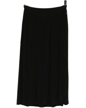 agnès b. Hotel Rivera Midi Skirt - Black