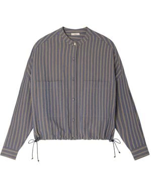 Sessun Cadaques Striped Shirt - Gray