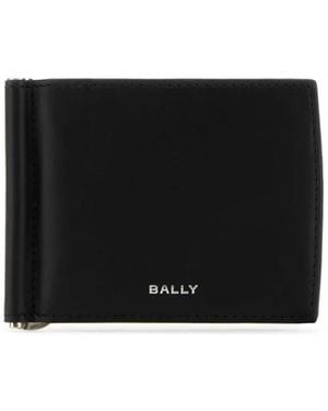 Bally Leather Card Holder - Black