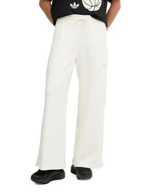 adidas Pantalones Con Logo - Blanco
