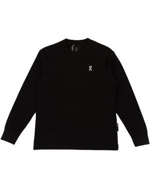 On Shoes Club Long-Sleeve T-Shirt - Black