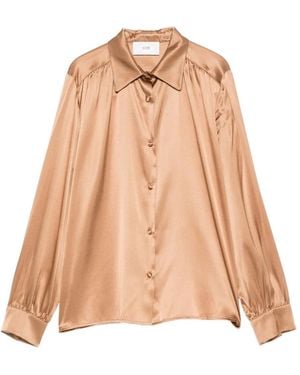 SOLOTRE ロングスリーブ シャツ - ナチュラル