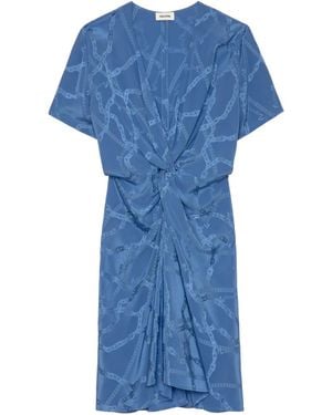 Zadig & Voltaire Rozom Dress - Blue