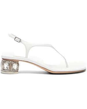 Casadei Belle Epoque Sandals - White