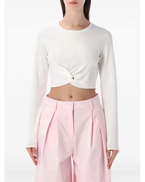 THE GARMENT Madison Knotted Top - Pink