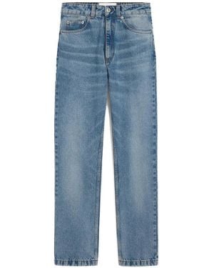 Ami Paris Imperial Cotton Patch Jeans - Blue