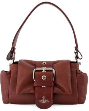Vivienne Westwood Cabas Hazel Treasure En Cuir - Purple