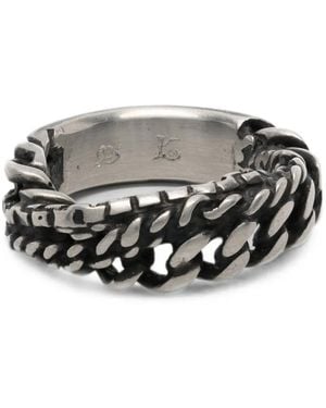 Werkstatt:münchen Curb-Chain Ring - Grijs