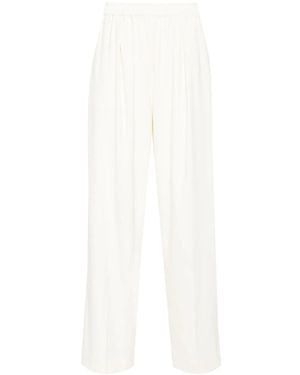 Samsøe & Samsøe Julia Straight-Leg Pants - White