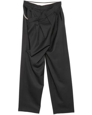 Moohong Layering Trousers - Black