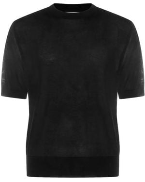 Seven Gauge Short-Sleeve T-Shirt - Black