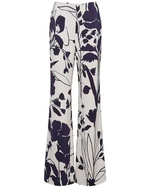 Cara Cara Pisa Floral-Print Pants - White