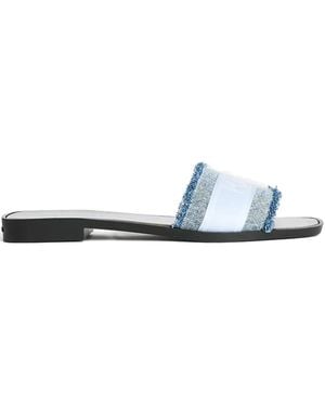 Karl Lagerfeld Skoot Ii Border サンダル - ホワイト