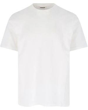 AURALEE コットン Tシャツ - ホワイト