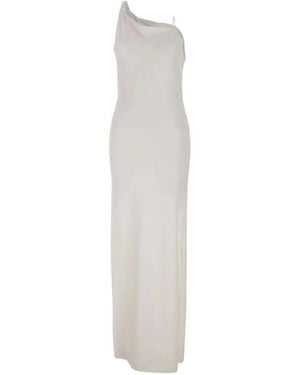 a. roege hove Trine Tie-Strap Maxi Dress - White