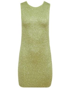 Toccin Alaina Low-Back Mini Dress - Green