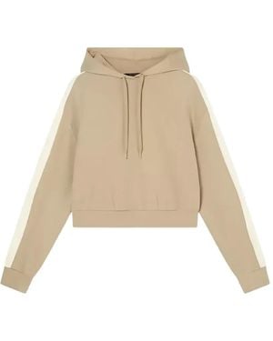 ARMANI EXCHANGE Sudadera Con Capucha Y Rayas Laterales - Neutro