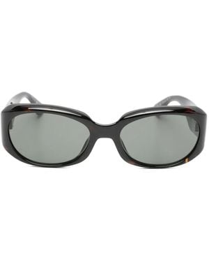 Saint Laurent Oval-Frame Sunglasses - Grey