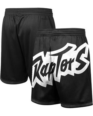 Mitchell & Ness Face 3.0 Fashion Shorts - Black