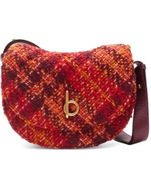 Burberry Borsa A Tracolla Rocking Horse Media - Rosso