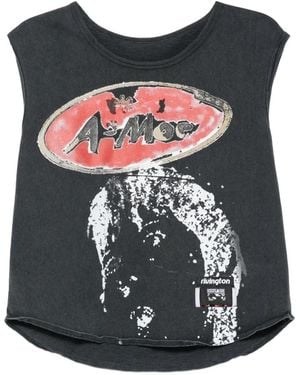 RRR123 Graphic-Print T-Shirt - Black