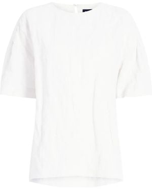 Proenza Schouler Hansly Textured Top - White
