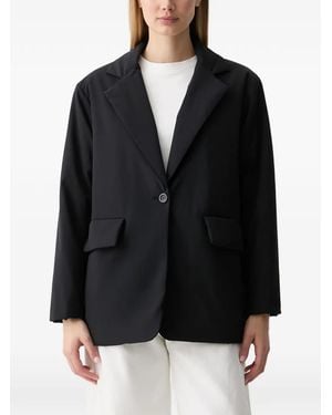 DKNY Giacca Monopetto Con Revers Classici - Nero