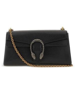 Gucci Medium Dionysus Shoulder Bag - Black