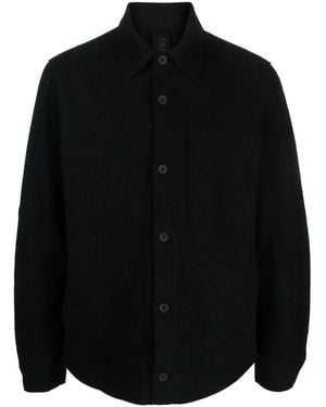 Transit Felted Virgin Wool Shirt - Black