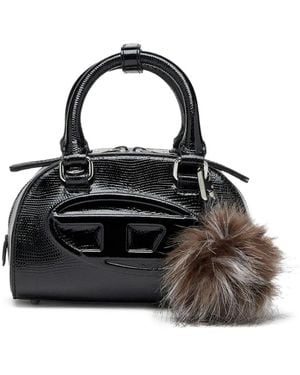 DIESEL Logo-Embossed Tote Bag - Black
