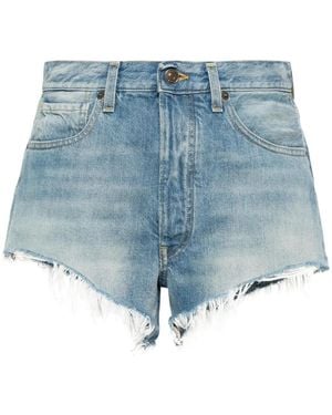 Alanui Kerala Denims Shorts - Blue