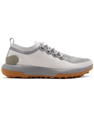 ALLBIRDS Lace-Up Panelled Trainers - White