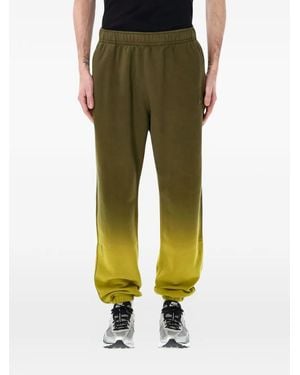 Nike X Nocta Open-Hem Fleece Track Trousers - Green