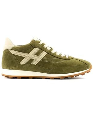 Hogan Athletic Trainers Suede - Green