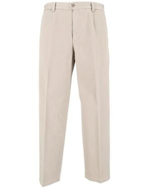 Briglia 1949 Straight Plooibroek - Naturel