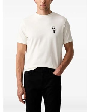KARL LAGERFELD Short-Sleeves T-Shirt - White