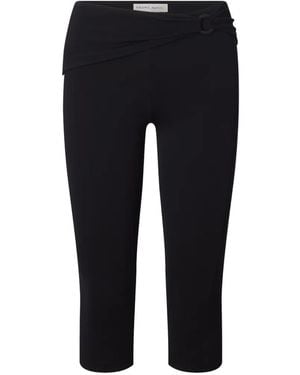 FRAME X Alexandra Leclerc Pantaloni Casino Capri - Nero