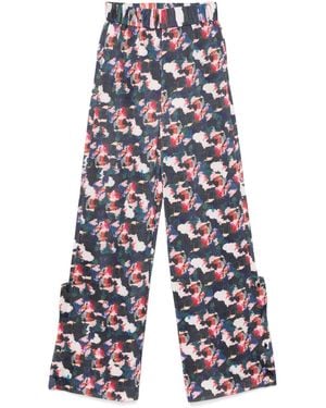 Henrik Vibskov Pantalones Remember plisados - Azul