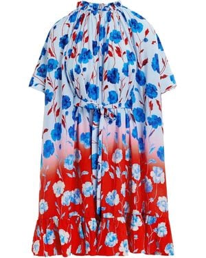Essentiel Antwerp Heliotrope Mini Dress - Blue