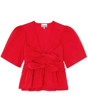 Ganni Blouse - Red