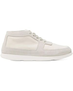 Marsèll Suede Lace-Up Trainers - White