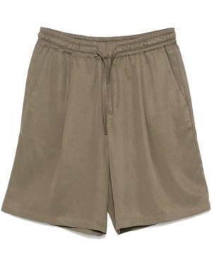 Low Brand Short À Taille À Lien De Resserrage - Vert