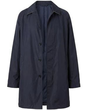 Burberry Check Jacket - Blue