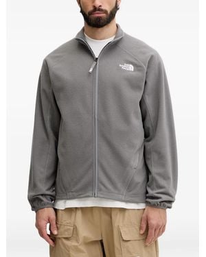 The North Face Oxara Zip-Up Fleece Sweatshirt - Gray