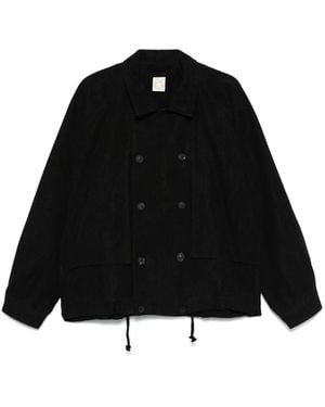 Jan Jan Van Essche Double-Breasted Jacket - Black