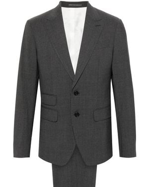 DSquared² London Single-Breasted Suit - Black