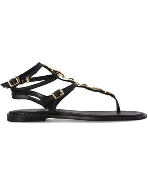 Kotris Sandals Embellishment Buckle Sandals - Black